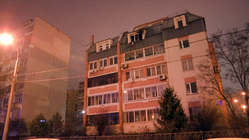 Последствия пожара в квартире Марины Хлебниковой
