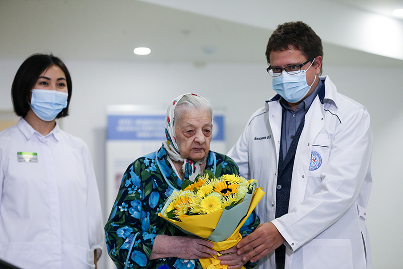 Выписка из медцентра 101-летней Пелагеи Поярковой