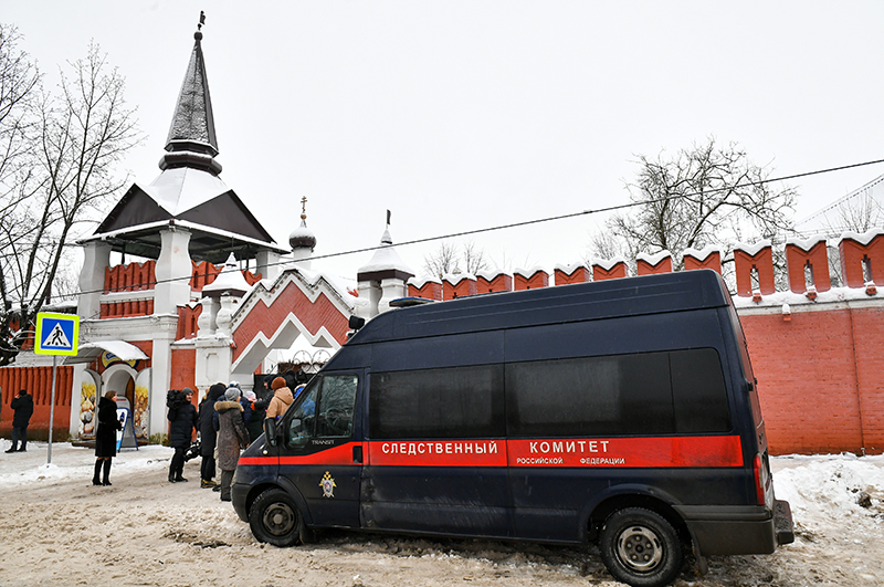 Взрыв в гимназии в Серпухове