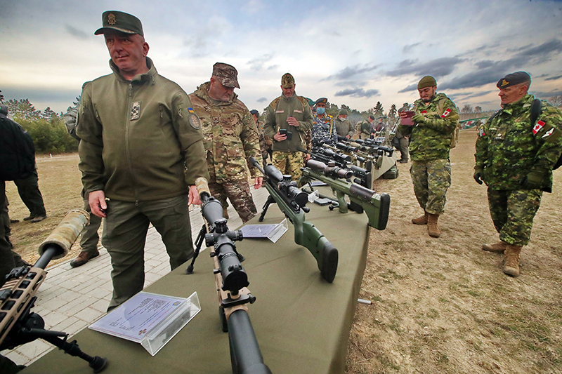 Поставка вооружения НАТО на Украину 