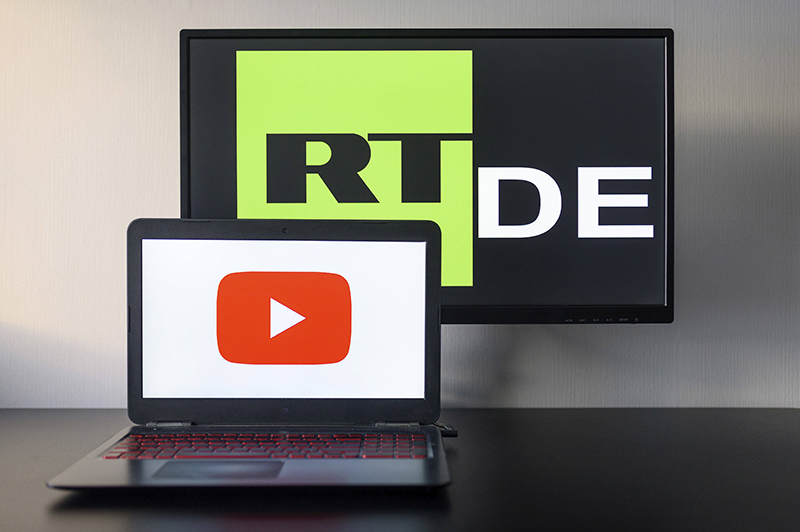 Канал RT Deutsch в YouTube