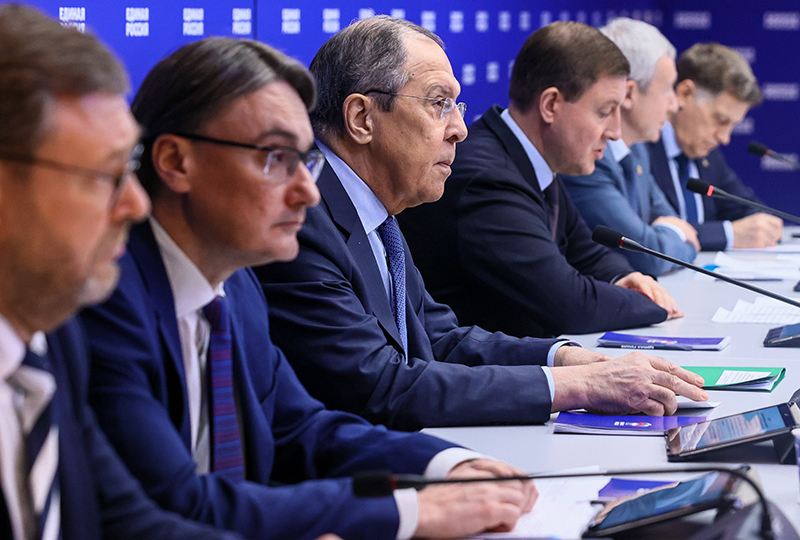 Заседание комиссии "Единой России" по международному сотрудничеству