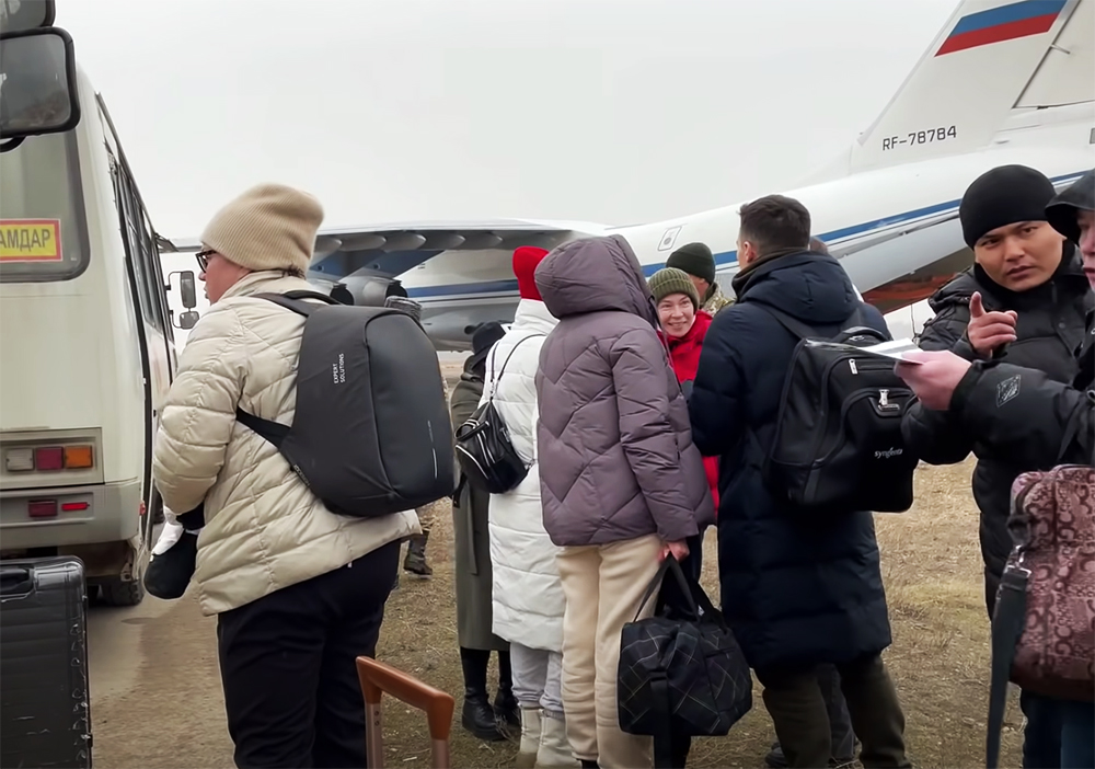 Эвакуация российских граждан из Казахстана