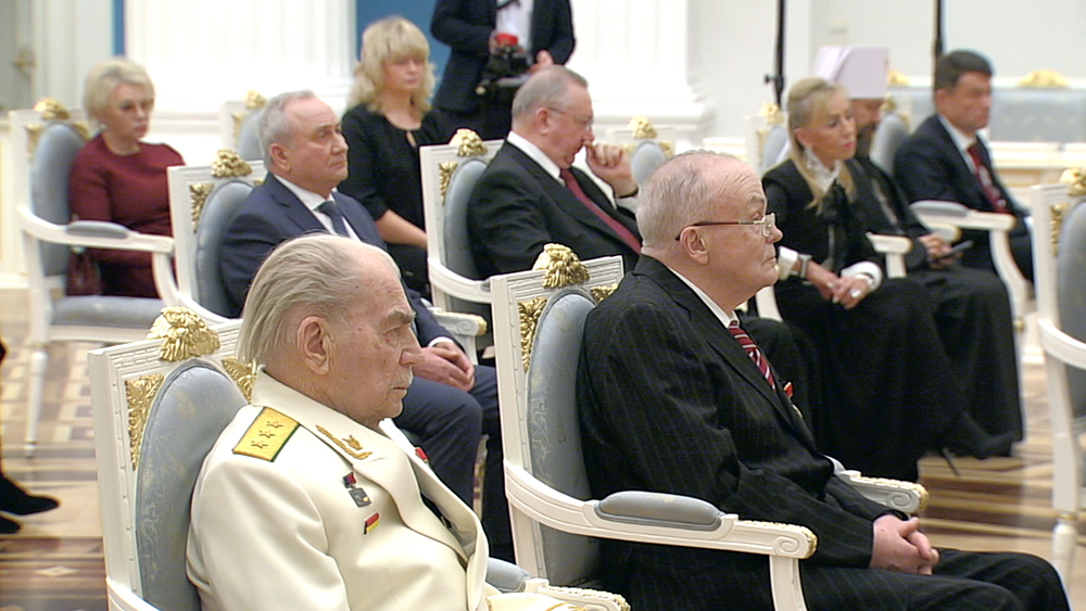 Вручение госнаград в Кремле