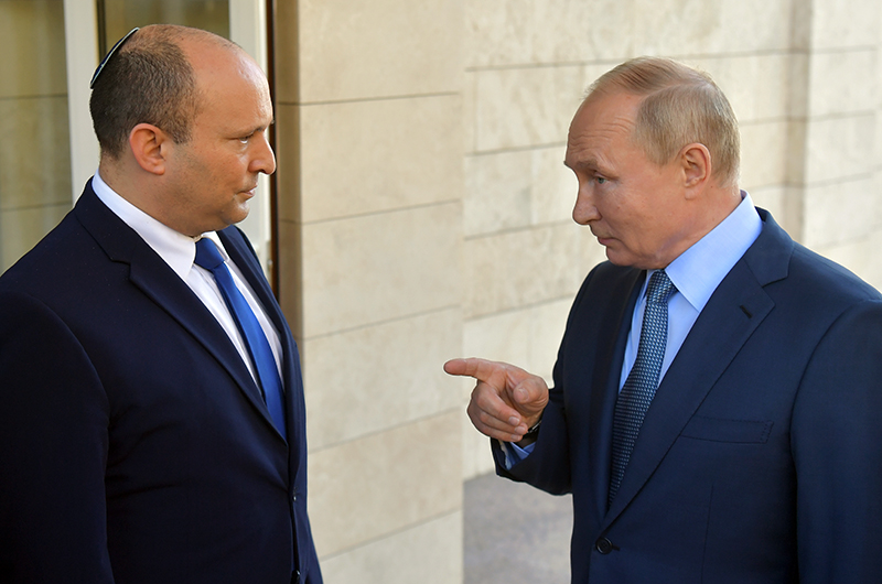 Владимир Путин и Нафтали Беннет