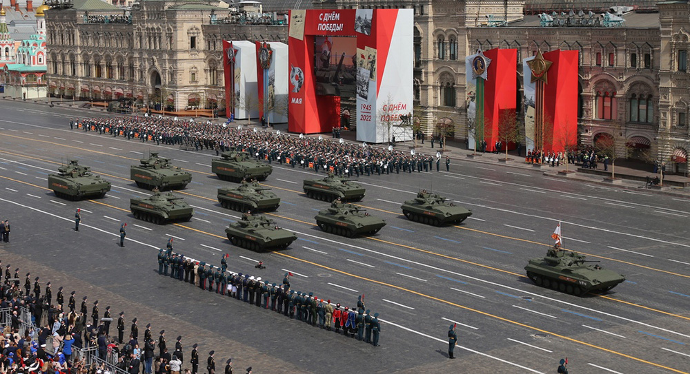 Генеральная репетиция военного парада  