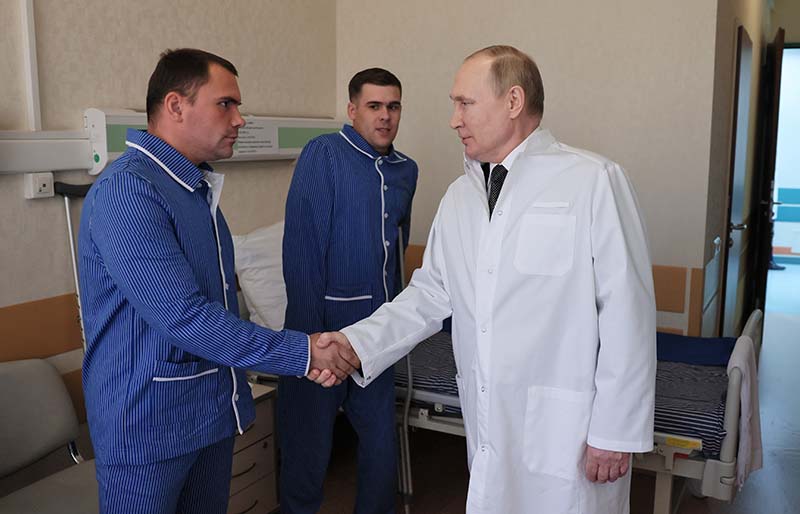 Военные госпитали сво фото раненых