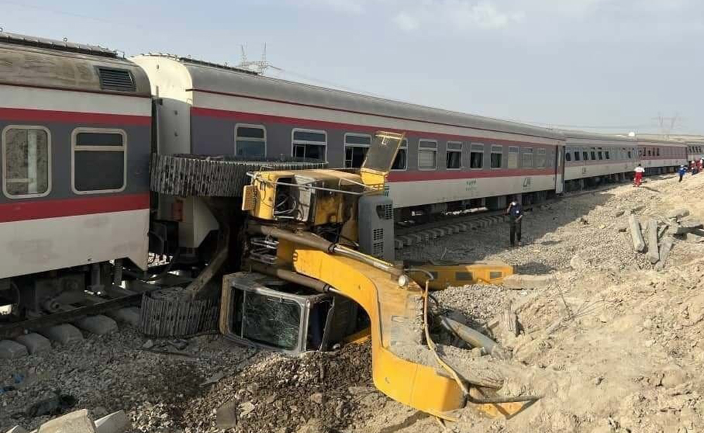 Крушение поезда в Иране