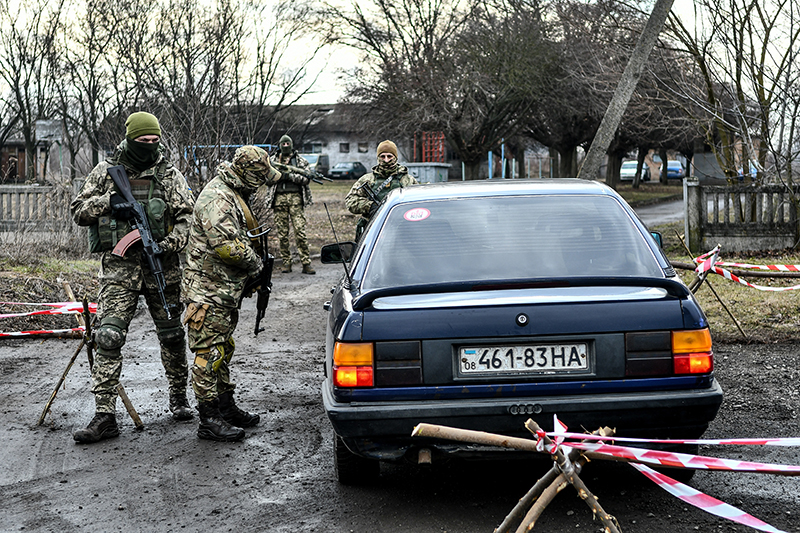 Военнослужащие ВСУ