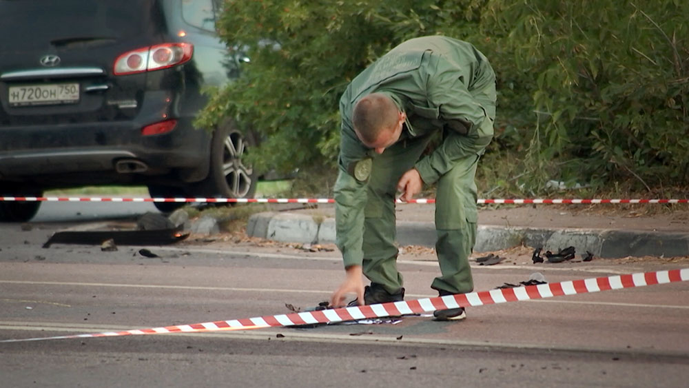 Место убийства Дарьи Дугиной