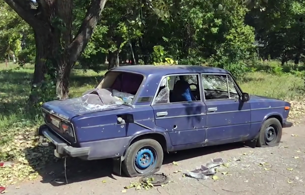 Последствия обстрела со стороны ВСУ