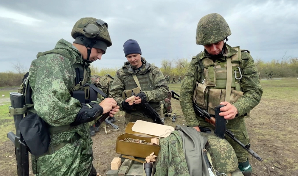 Военные сборы для мобилизованных