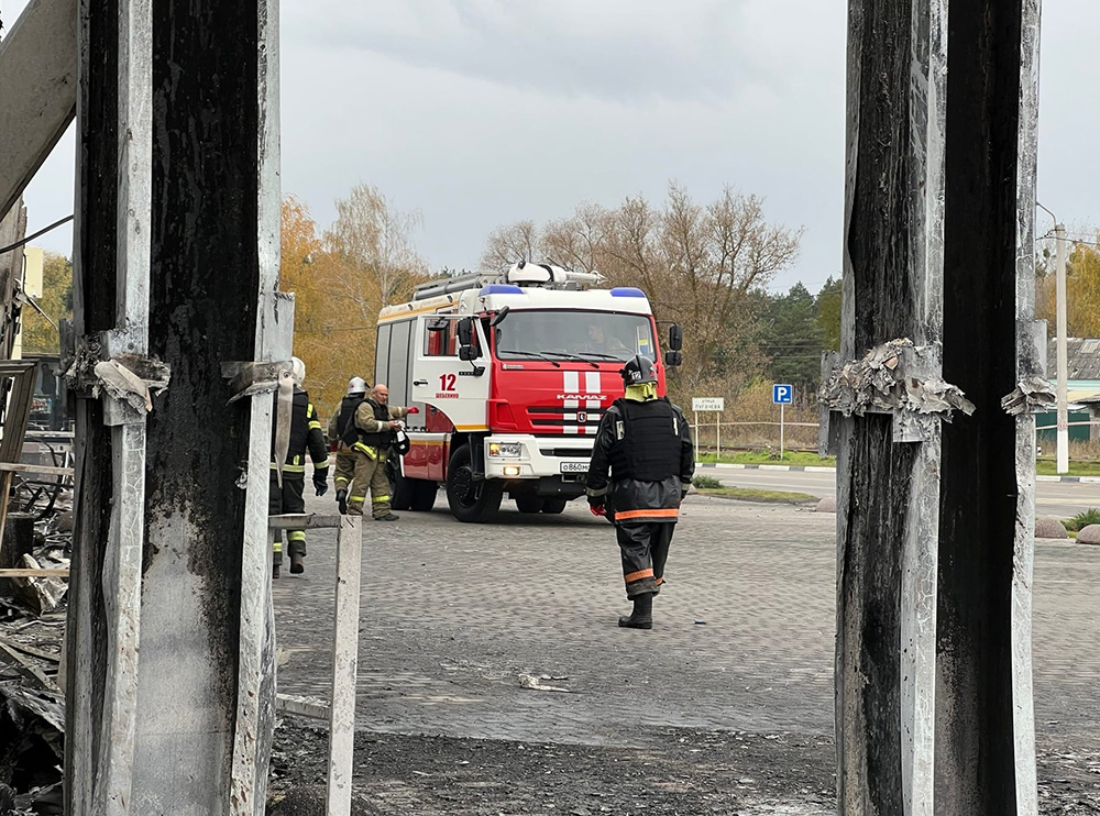 Последствия обстрела Белгородской области