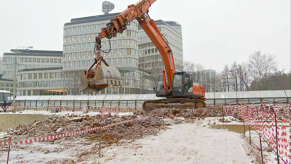 Строительство троицкого метро