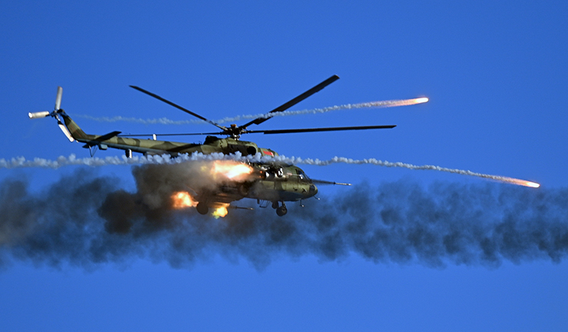 Многоцелевой вертолет Ми-9 ВС Белоруссии