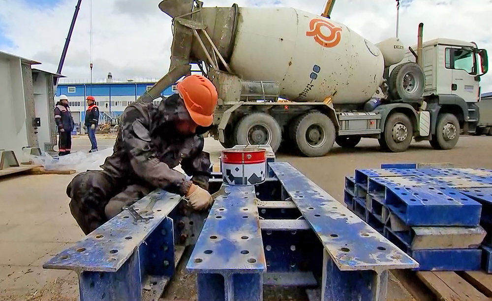 Восстановительные работы на Крымском мосту