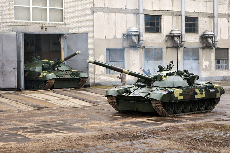 Украинские танки 