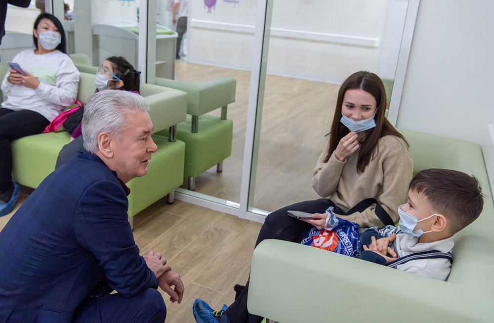 Сергей Собянин осмотрел поликлинику в районе Свиблово