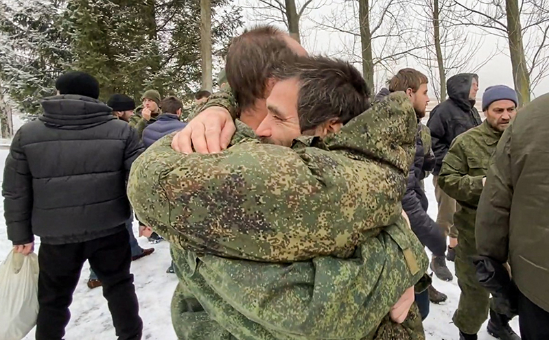  Возвращение российских военнопленных