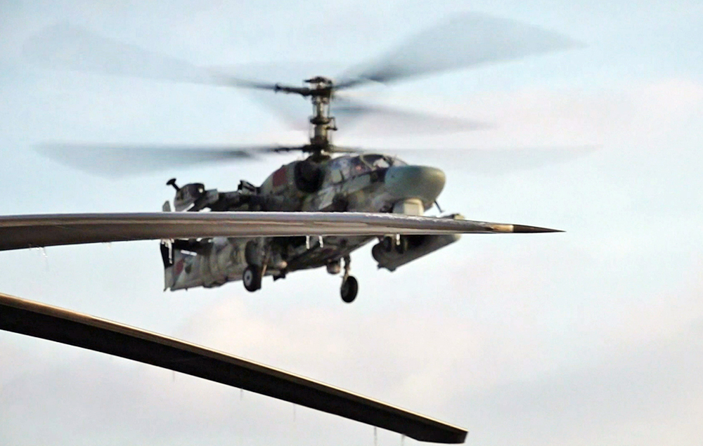 Вертолет Ка-52 ВКС России