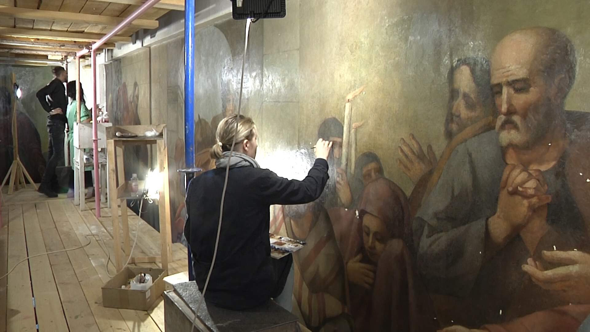 Реставрация Исаакиевского собора в Петербурге