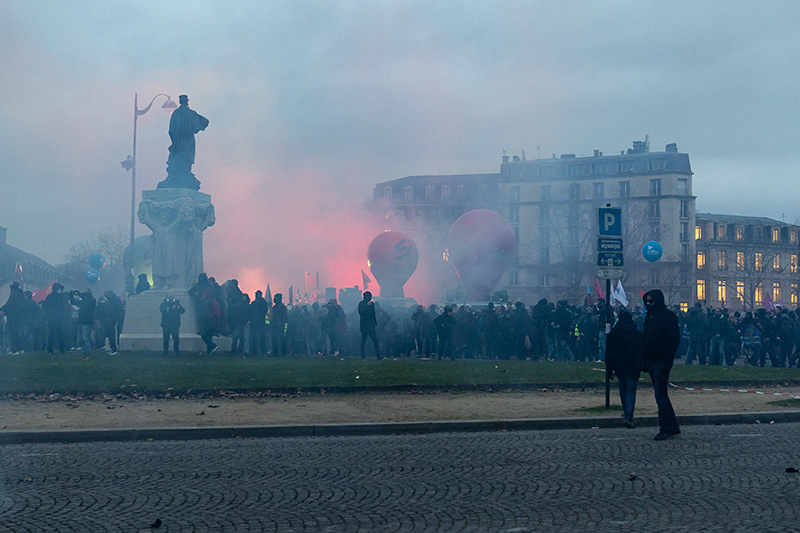 Протесты во Франции