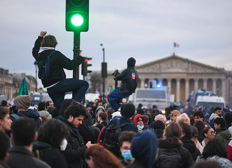 Протесты во Франции