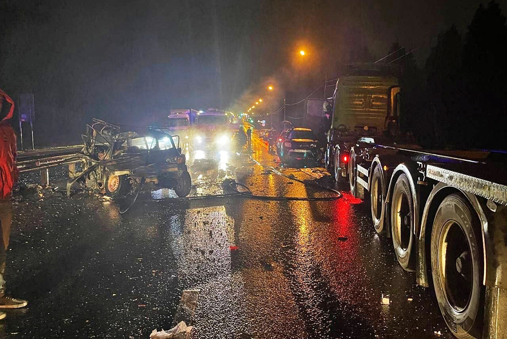 Авария на киевском шоссе
