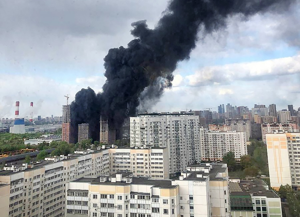 Пожар в промзоне на востоке Москвы ликвидирован