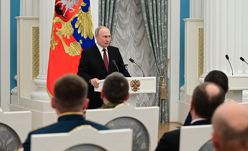 Разбор речи Путина на церемонии награждения государственными наградами