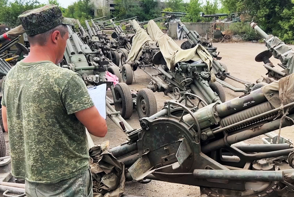 Прием вооружения от ЧВК "Вагнер"