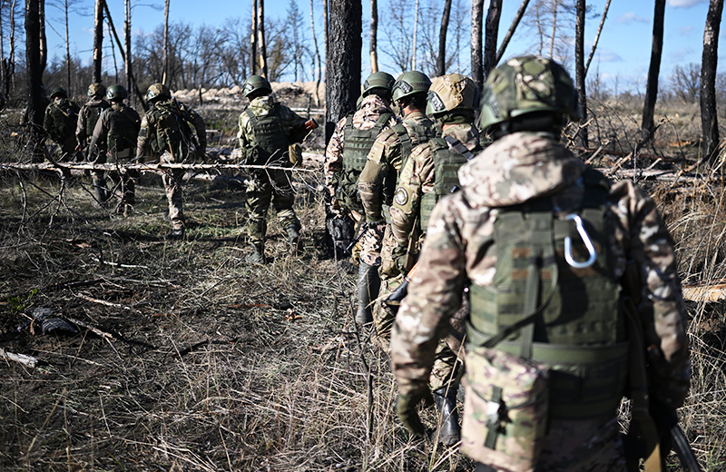 Военнослужащие ВС России 