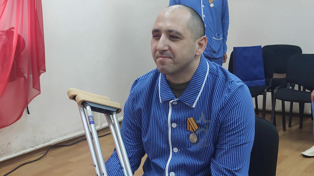 Бойцов СВО наградили в госпитале Екатеринбурга