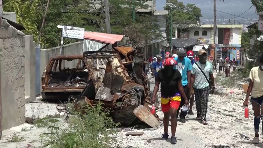 Протесты в Гаити