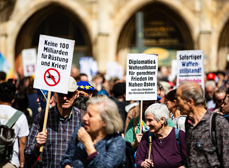 Пасхальный марш за мир в Германии