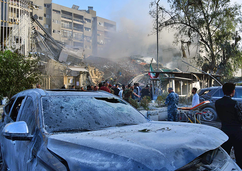 Удар по консульству Ирана в Дамаске