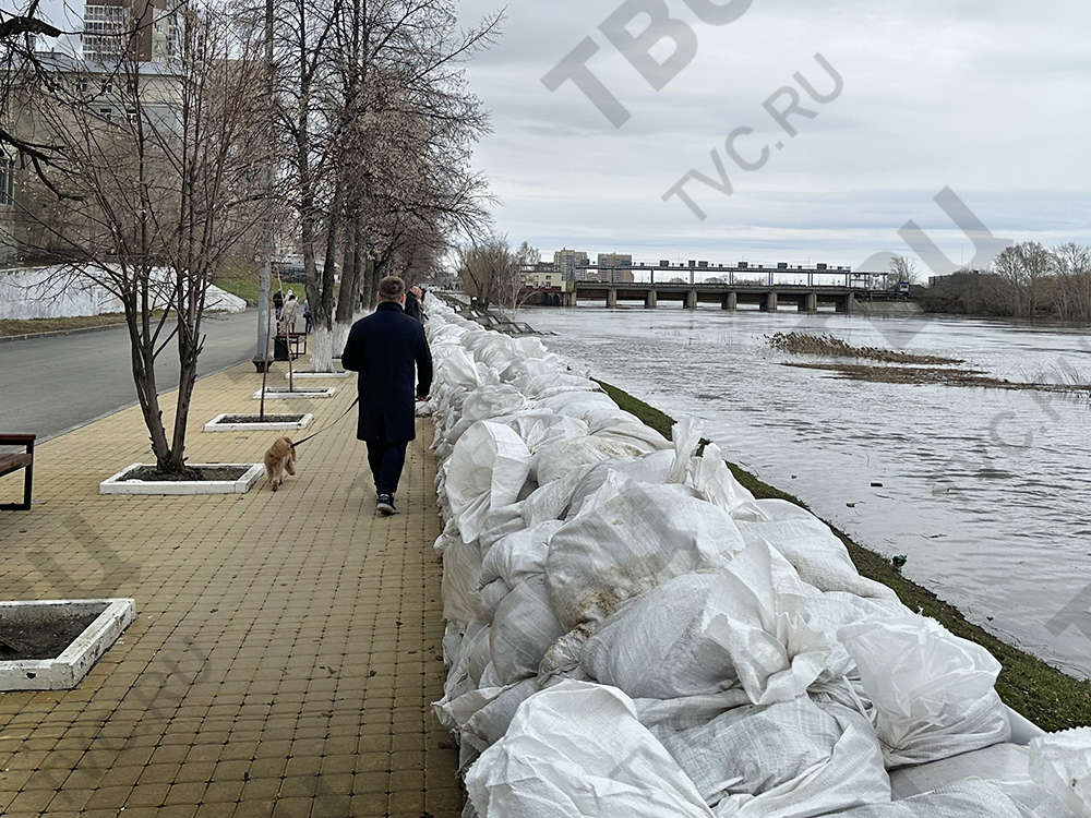 Паводковая обстановка в Кургане