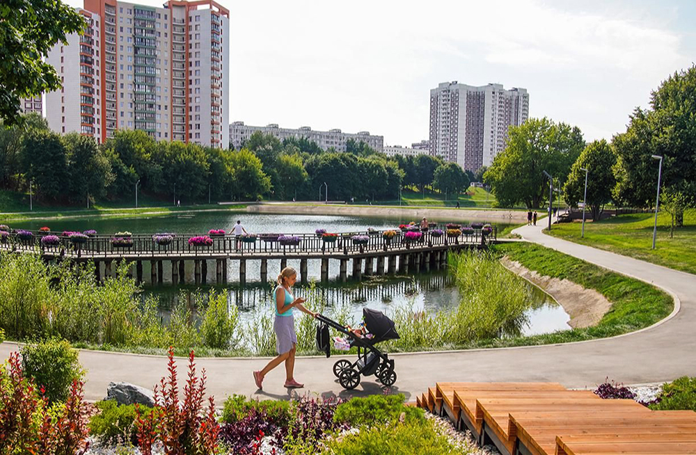 Благоустройство парка