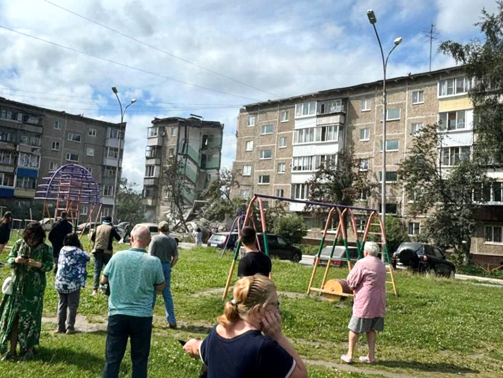 Обрушение жилого дома в Нижним Тагиле