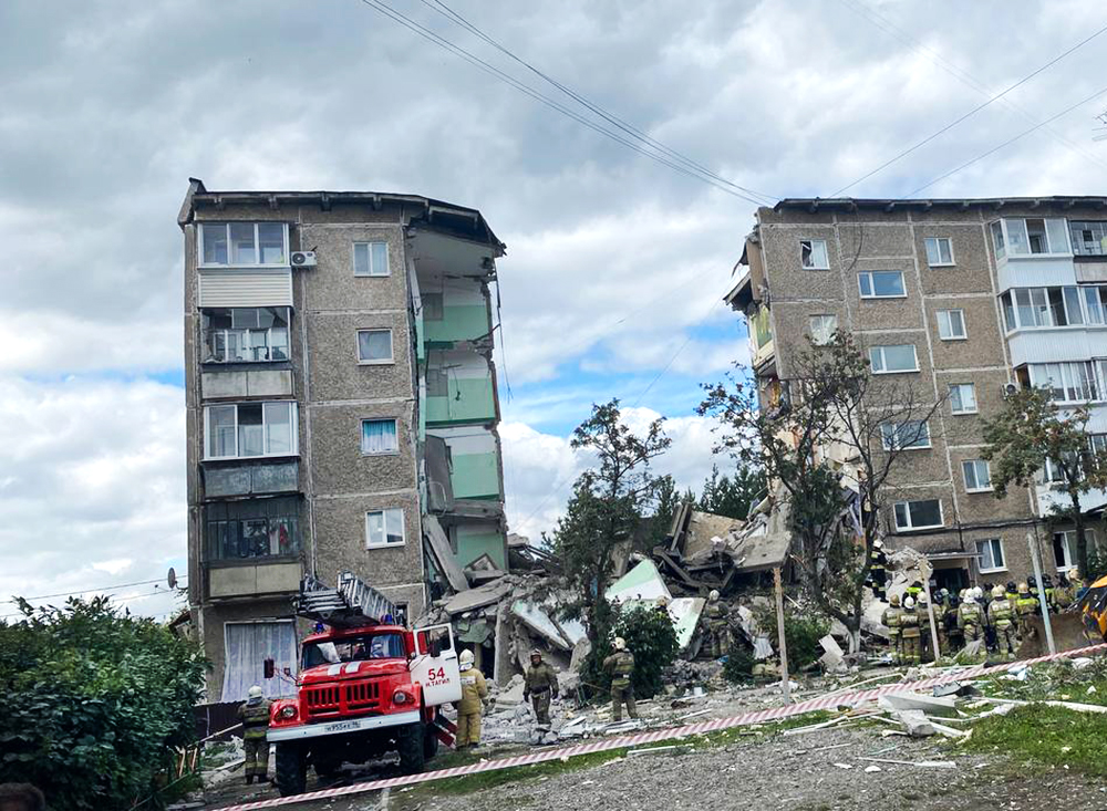 Обрушение жилого дома в Нижним Тагиле