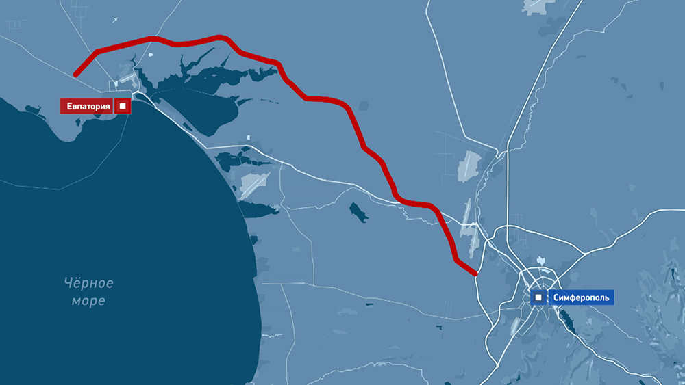Магистраль Симферополь – Евпатория – Мирный