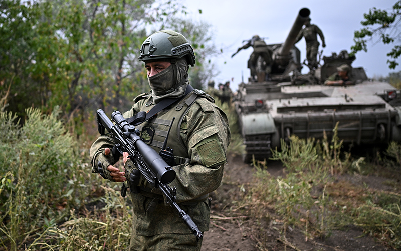 Российские войска в зоне СВО