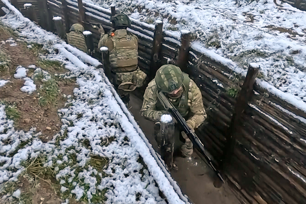 Полигон для обучения контрактников