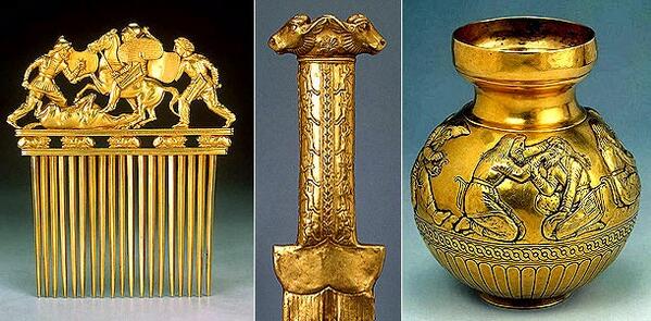 Верховная Рада попросила Нидерланды вернуть скифское золото :: Новости ::  ТВ Центр