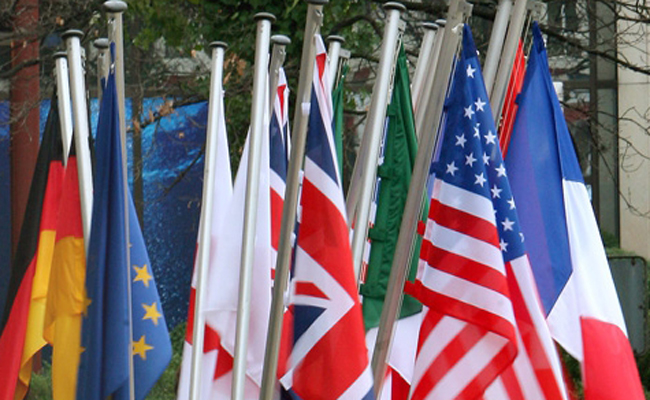Флаги стран G7