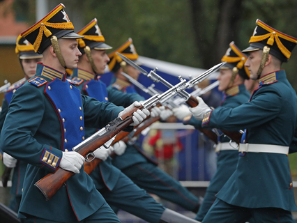 Отбор в кремлевский полк